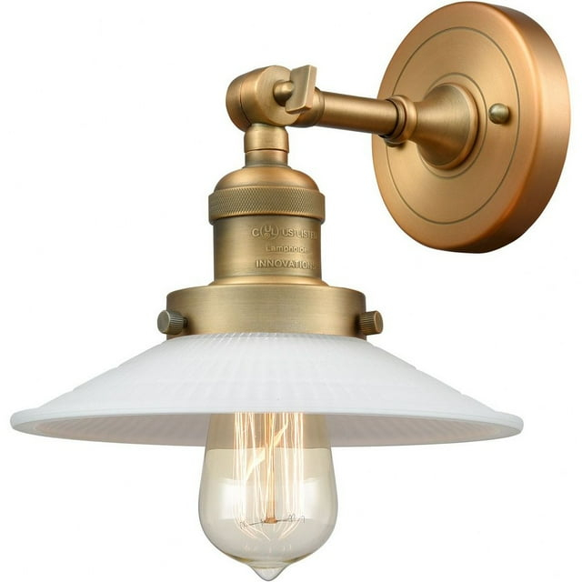 Innovations Lighting - Halophane-1 Light Wall Sconce in Industrial Style-8.5