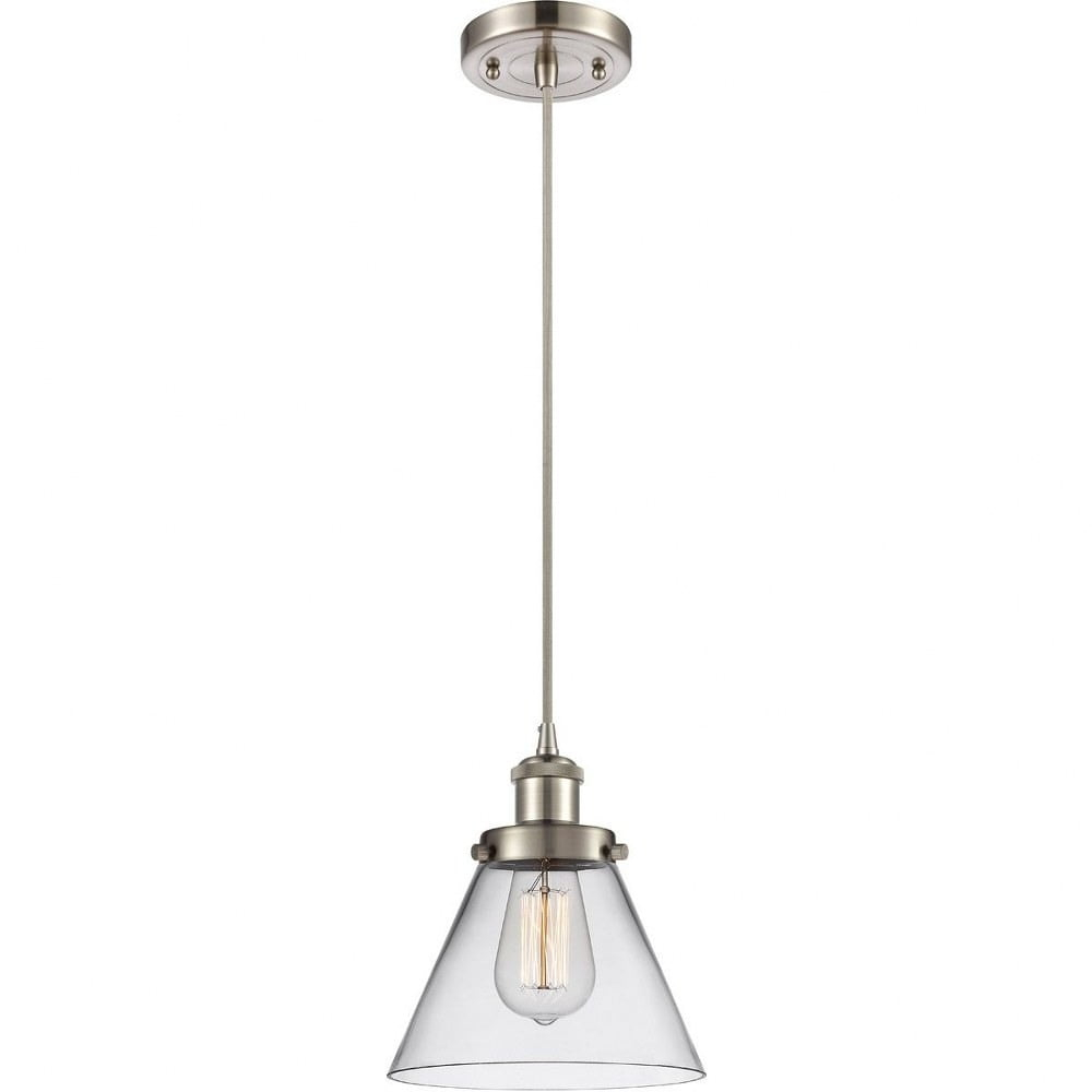 Innovations Lighting - Large Cone-1 Light Mini Pendant in Industrial Style-8