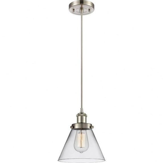 Innovations Lighting - Large Cone-1 Light Mini Pendant in Industrial Style-8