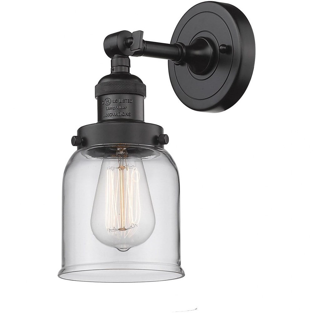 Innovations Lighting - Small Bell-1 Light Wall Sconce in Industrial Style-5