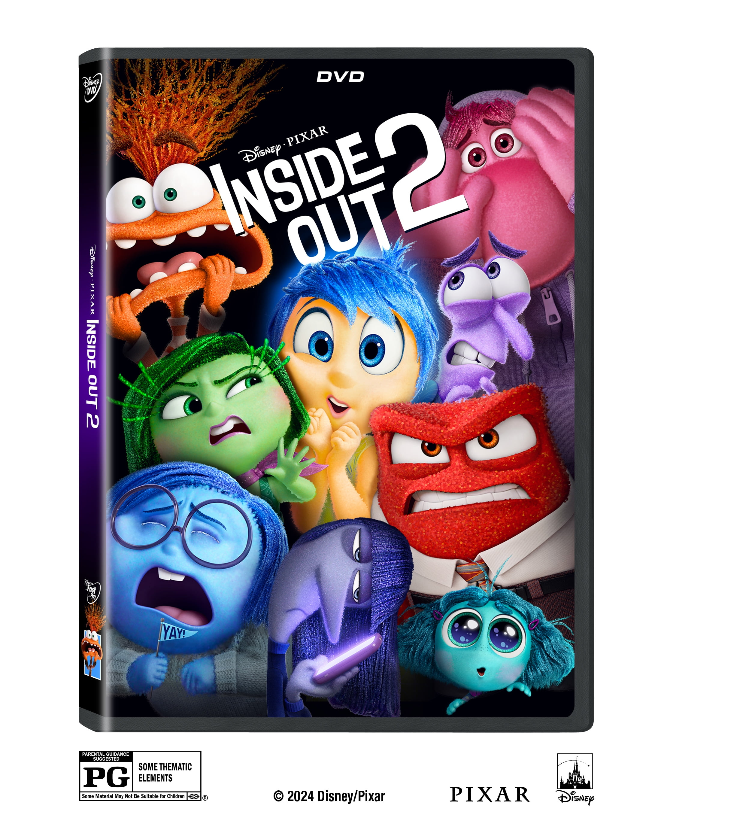 Inside Out 2 (DVD)(2024)