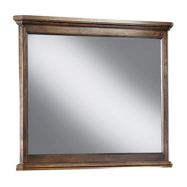 Intercon Landscape Mirror in Vintage Oak