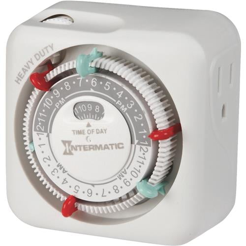 Intermatic - Indoor - Plug In Timer - 125 V - White