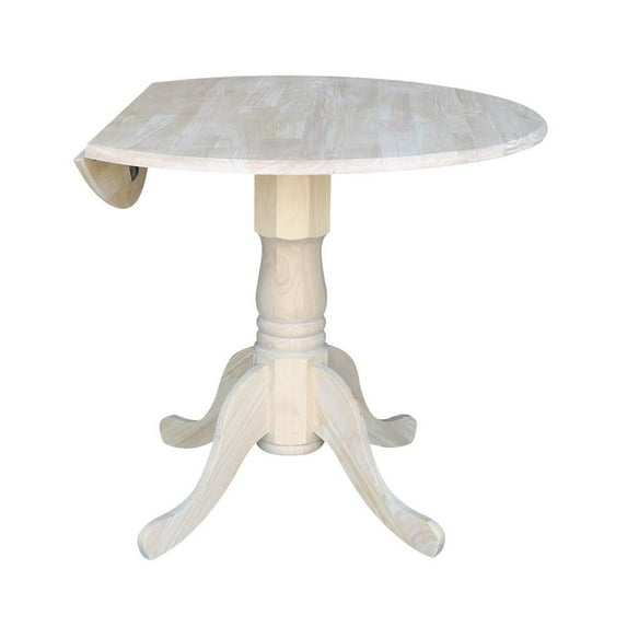 International Concepts Dual Drop Leaf Table - 36", Unfinished