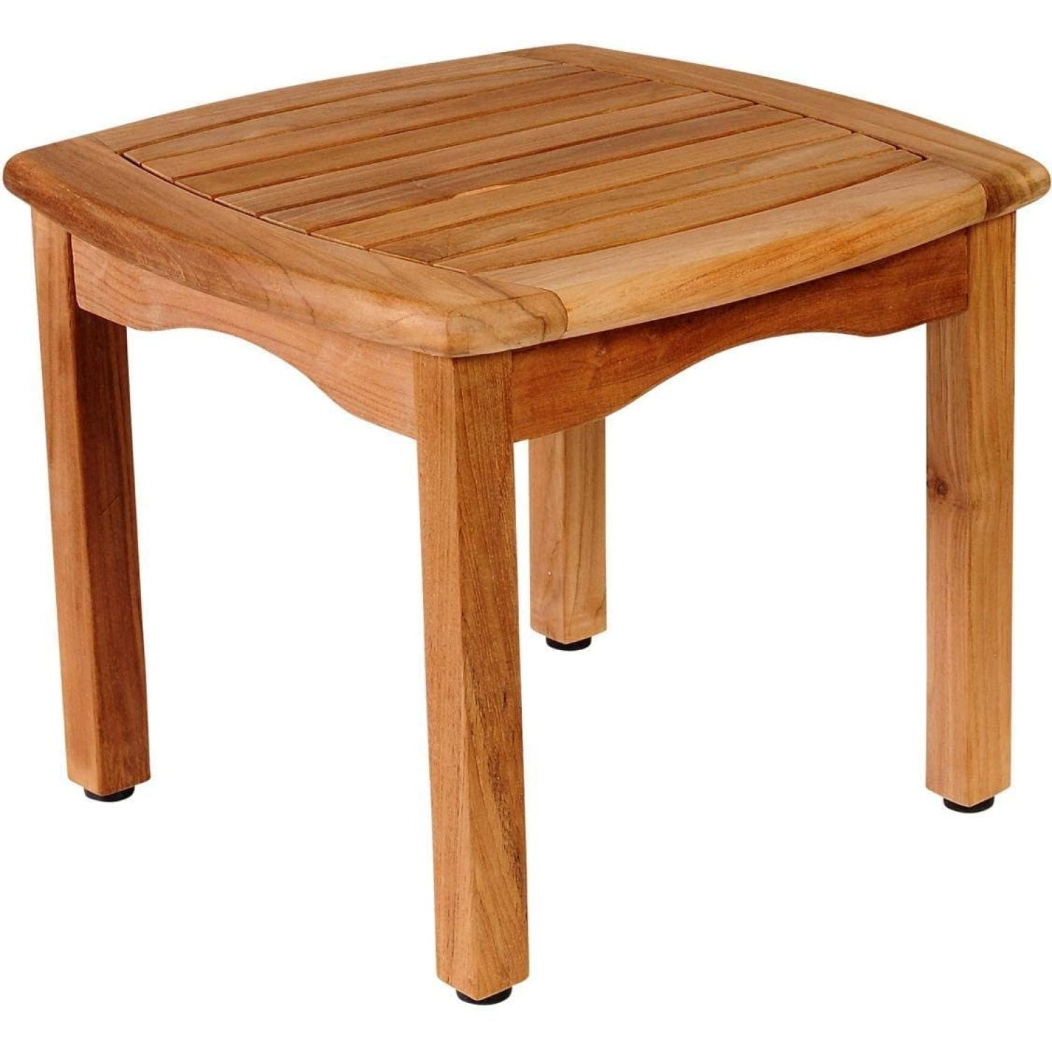 International Home Amazonia Teak Patio End Table in Brown