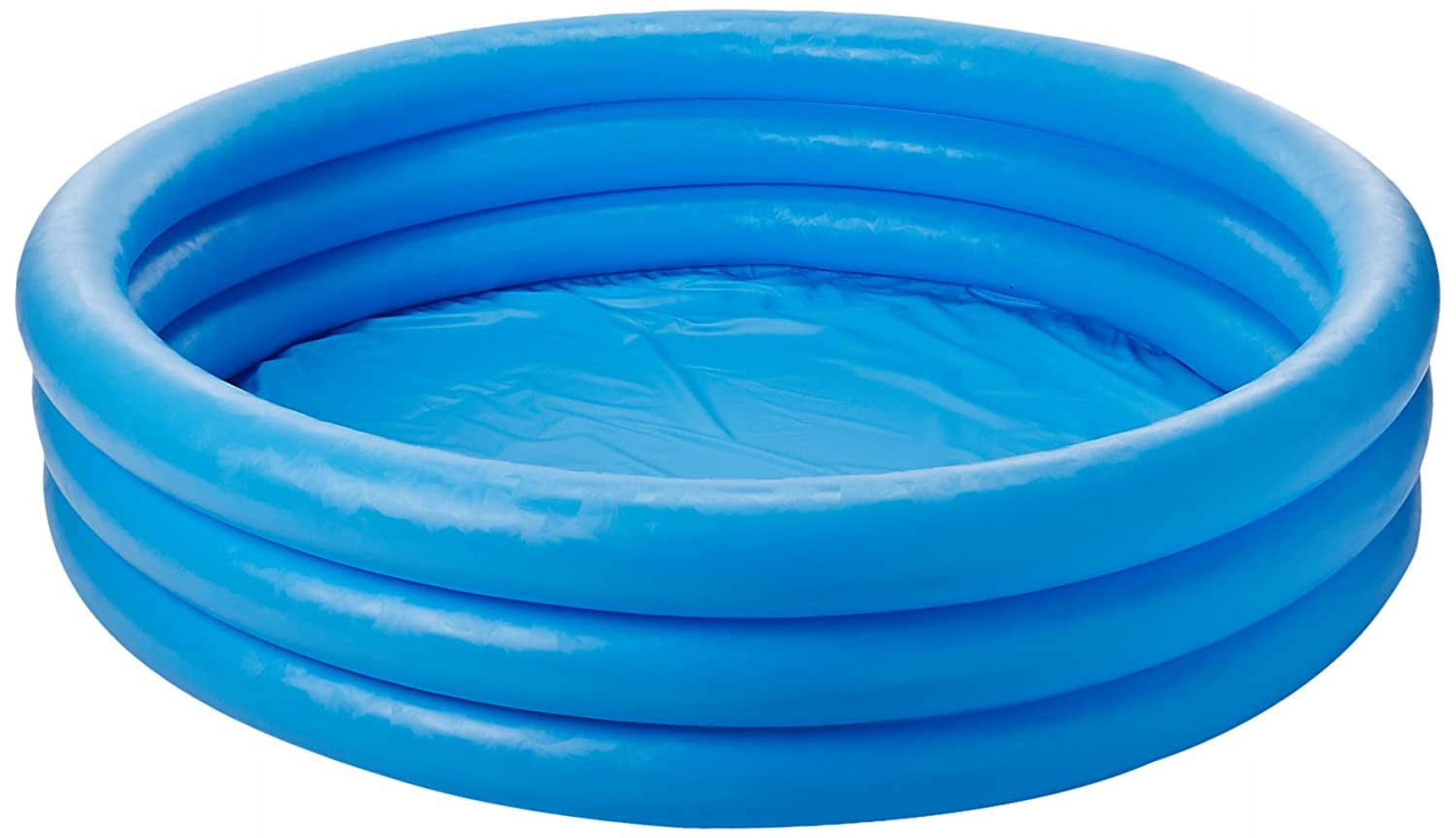 Intex Cryatsal Blue Inflatable Kiddie Pool 45" x 10"