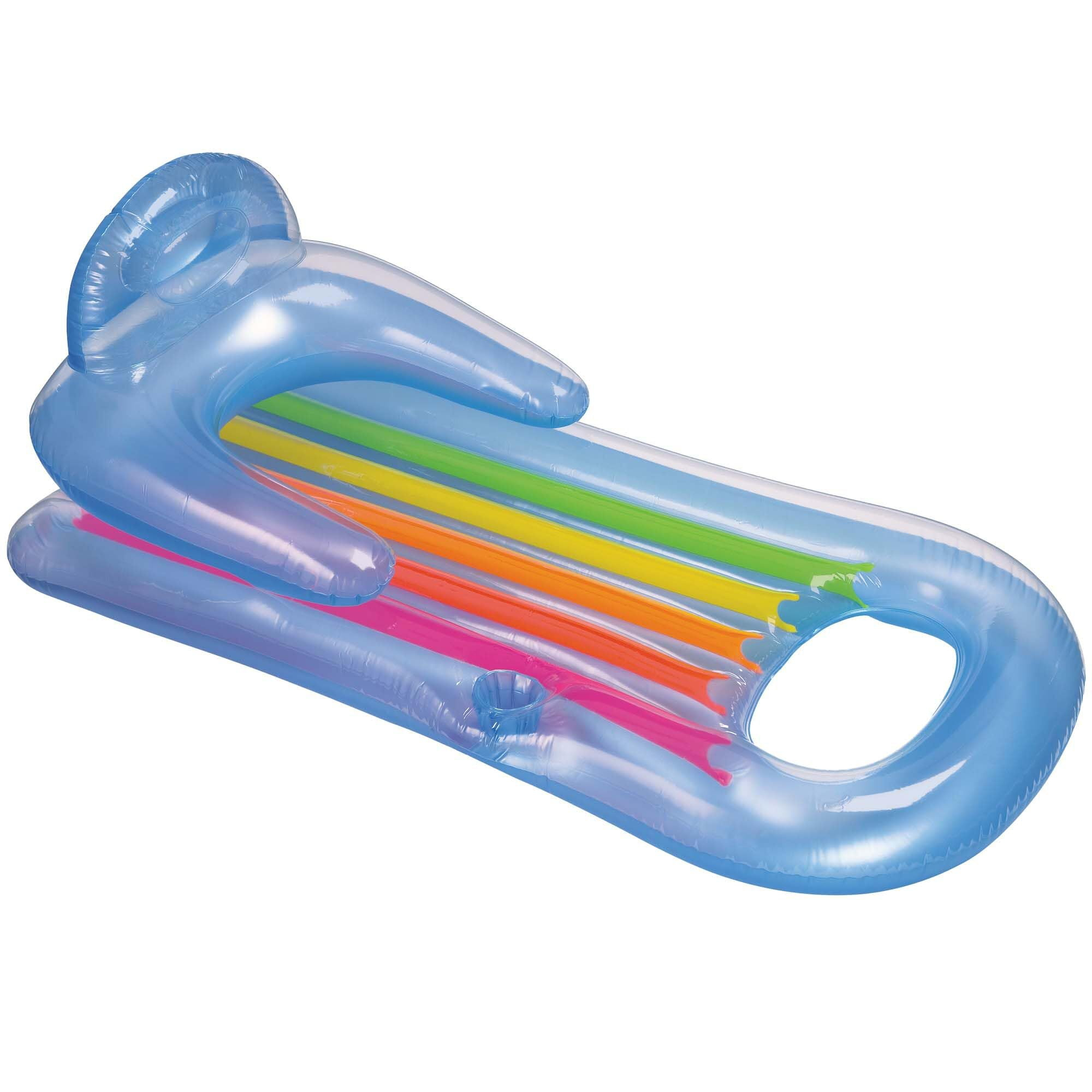 Intex Vinyl King Kool Pool Float, Grey