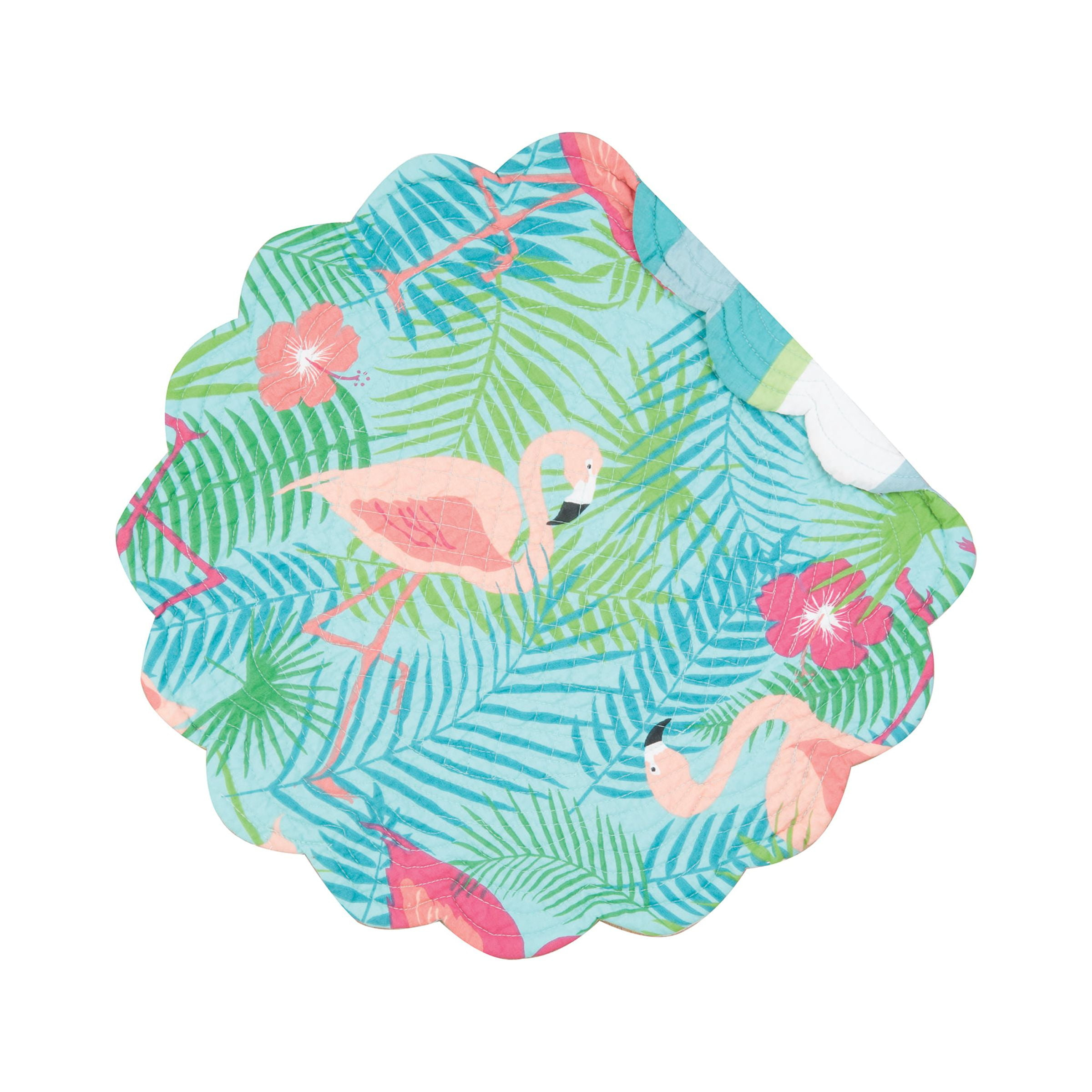 Isla Tropics Round Single Placemat
