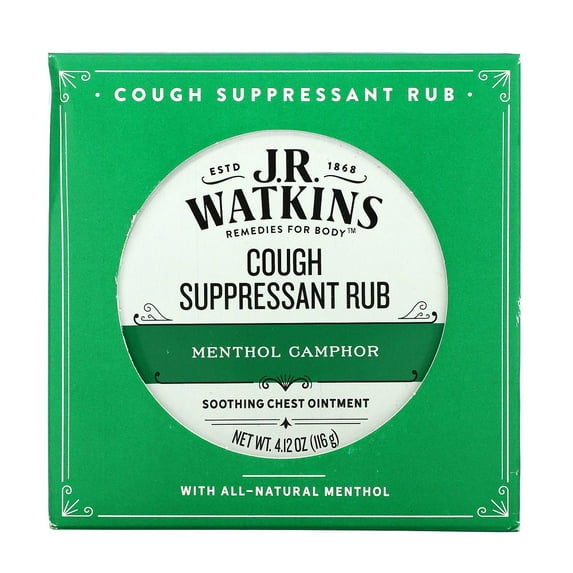J.R. Watkins Menthol Camphor Menthol Camphor Ointment 4.12 oz