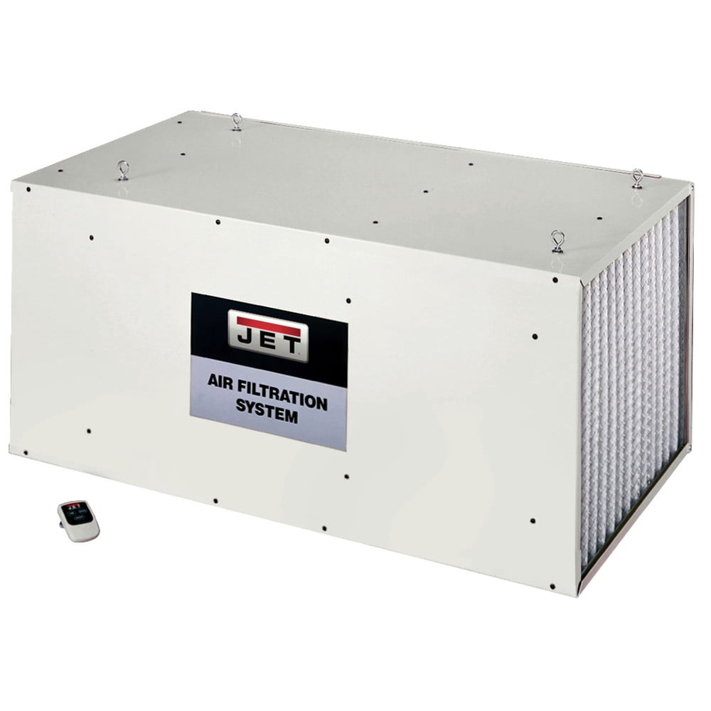 Jet Afs-2000 700Cfm Air Filtration System 3-Speed With Remote Control