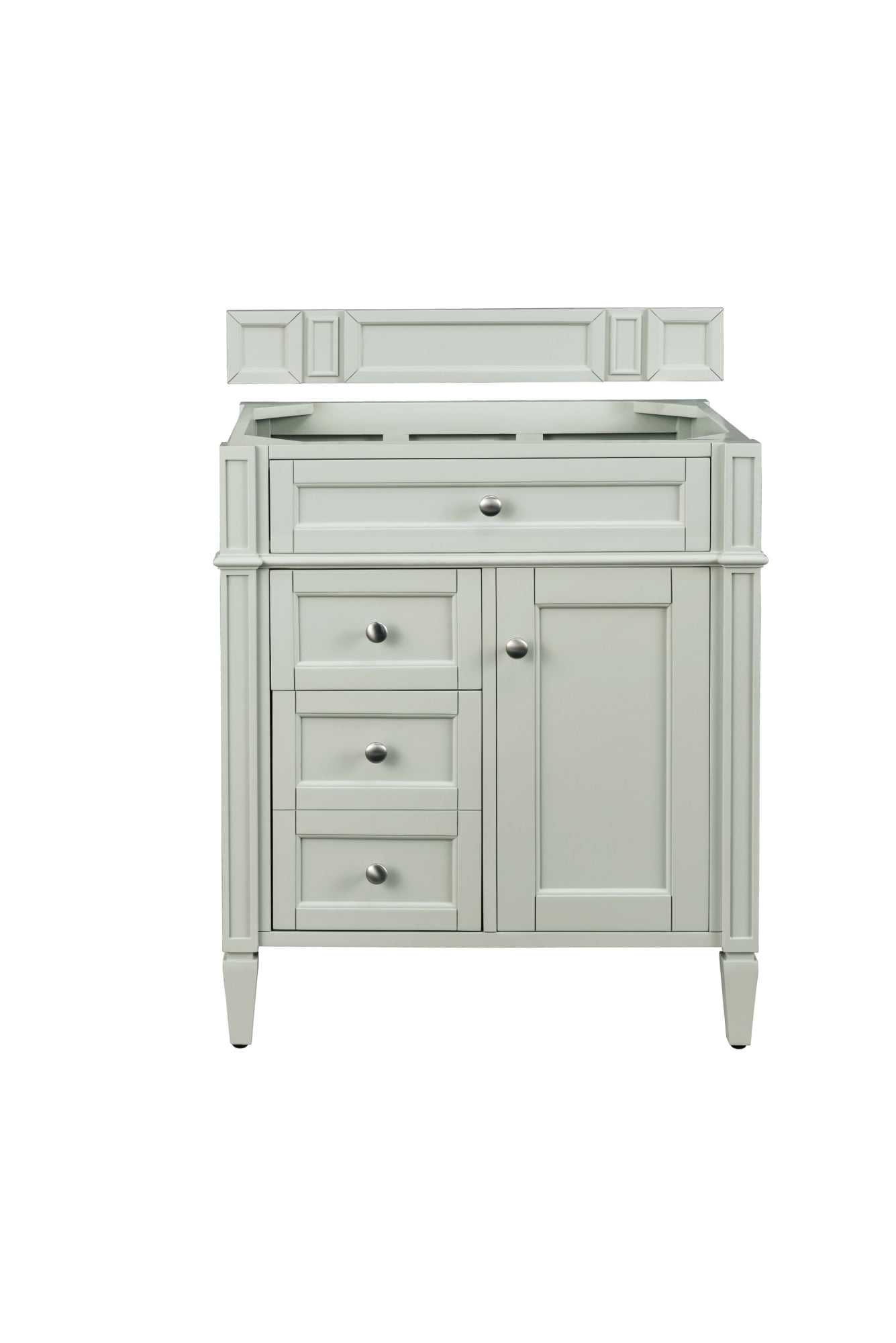James Martin Furniture  30 in. Brittany Single Vanity, Sage Green