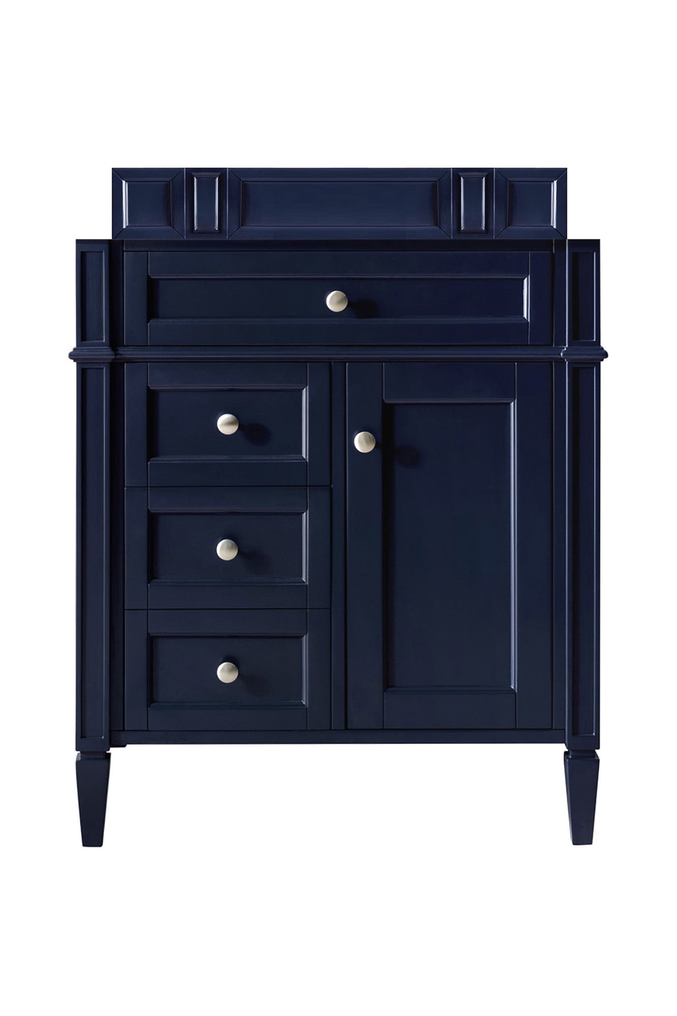 James Martin Vanities 650-V30 Brittany 30" Single Basin Poplar Wood Vanity Cabinet Only -