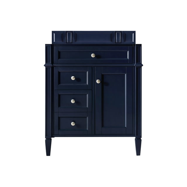 James Martin Vanities 650-V30 Brittany 30" Single Basin Poplar Wood Vanity Cabinet Only -