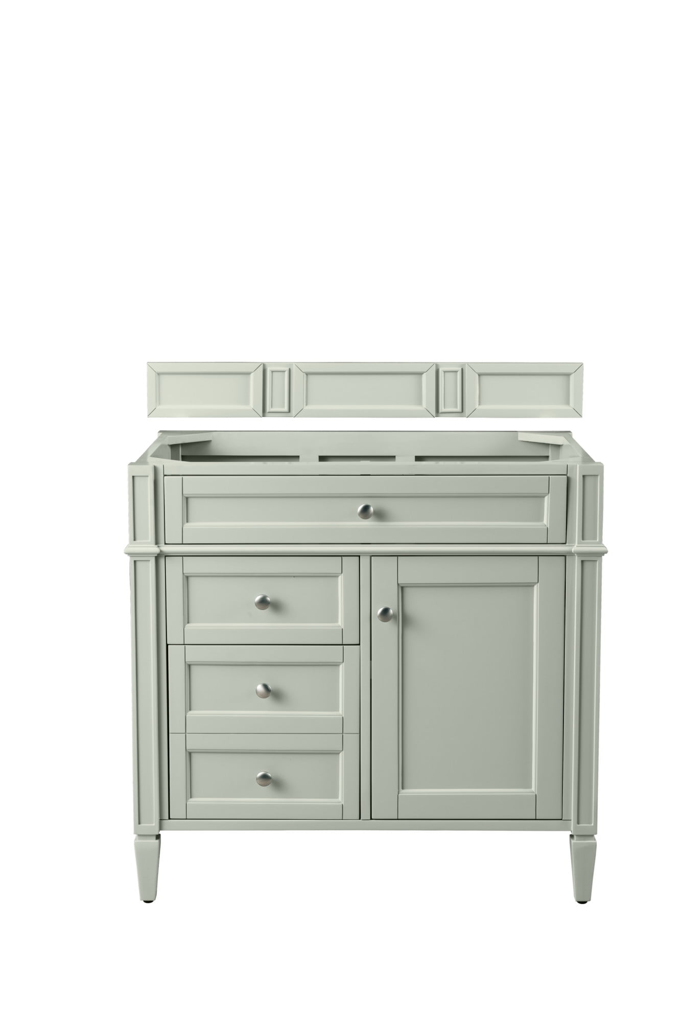 James Martin Vanities 650-V36 Brittany 36" Single Basin Poplar Wood Vanity Cabinet Only -