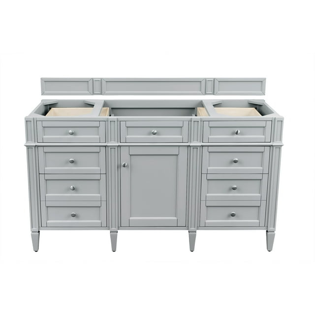 James Martin Vanities 650-V60s Brittany 60" Single Basin Poplar Wood Vanity Cabinet Only -