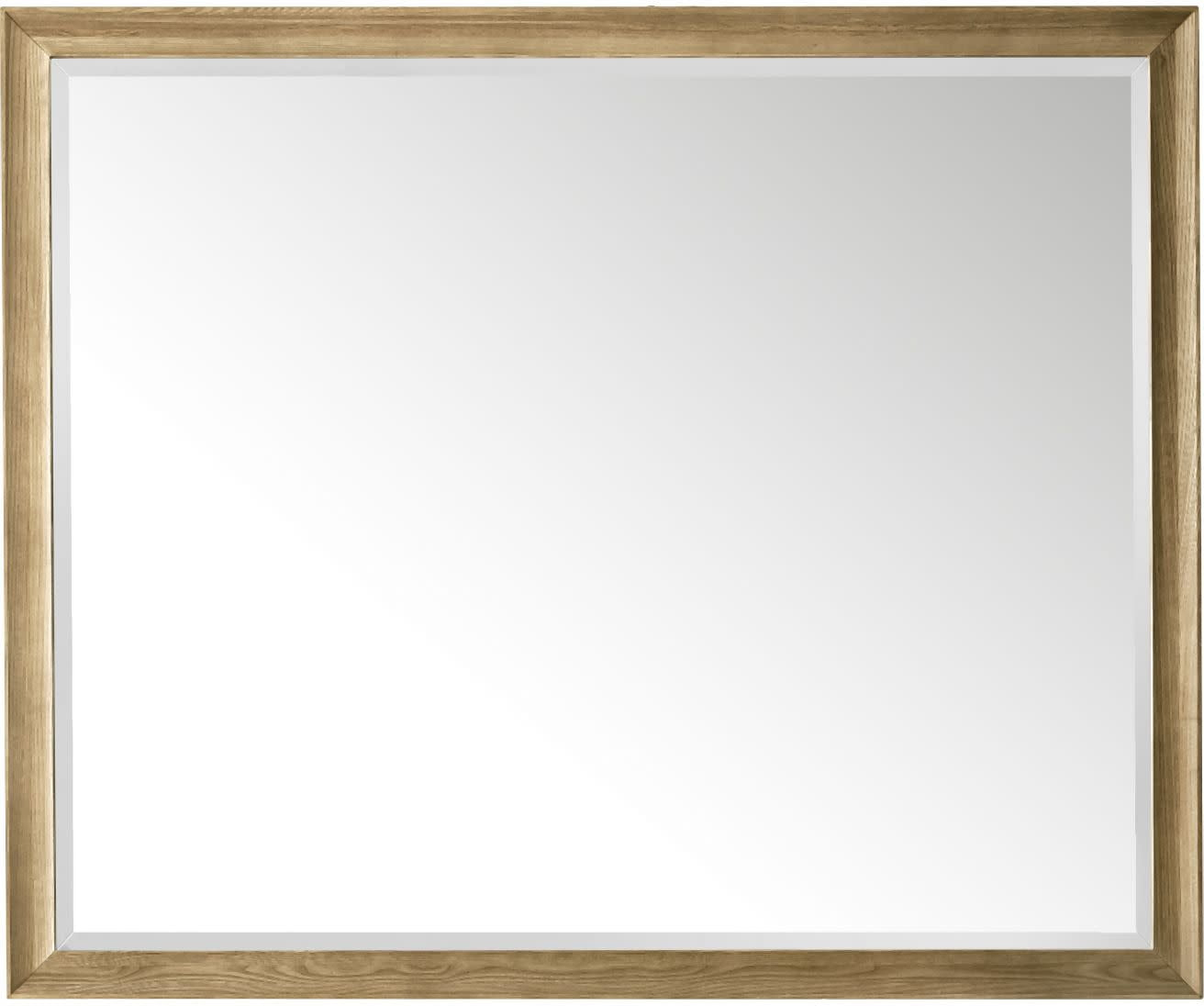 Glenbrooke Solid Wood Flat Wall Mirror