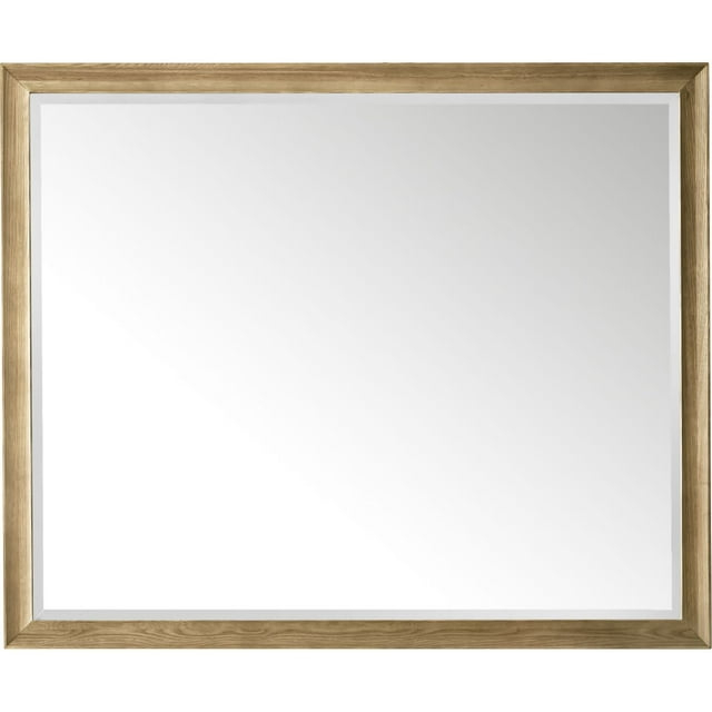 Glenbrooke Solid Wood Flat Wall Mirror