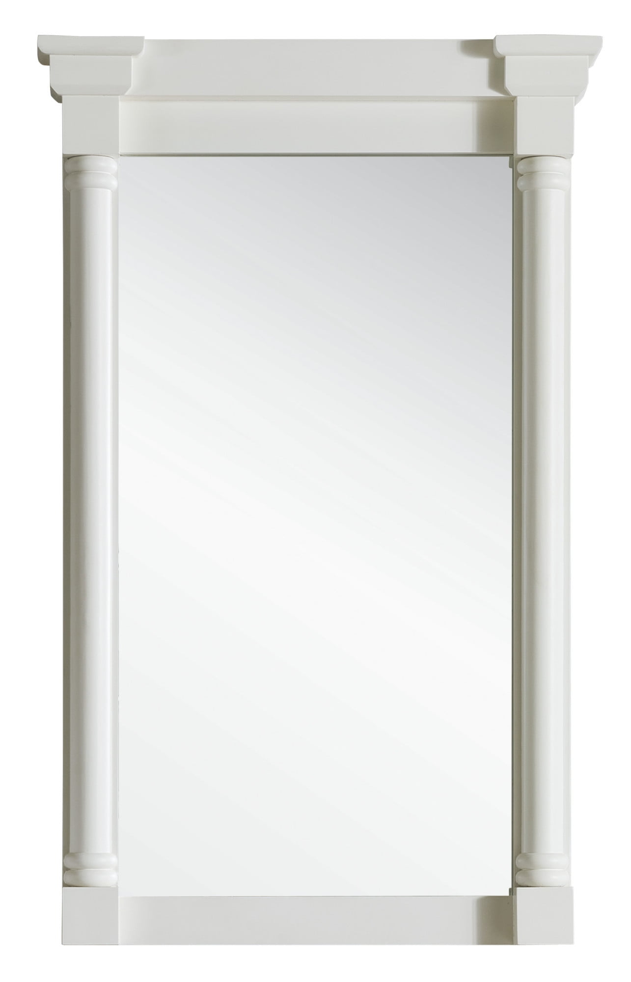 James Martin Vanities Savannah/Providence 27" Mirror, Bright White
