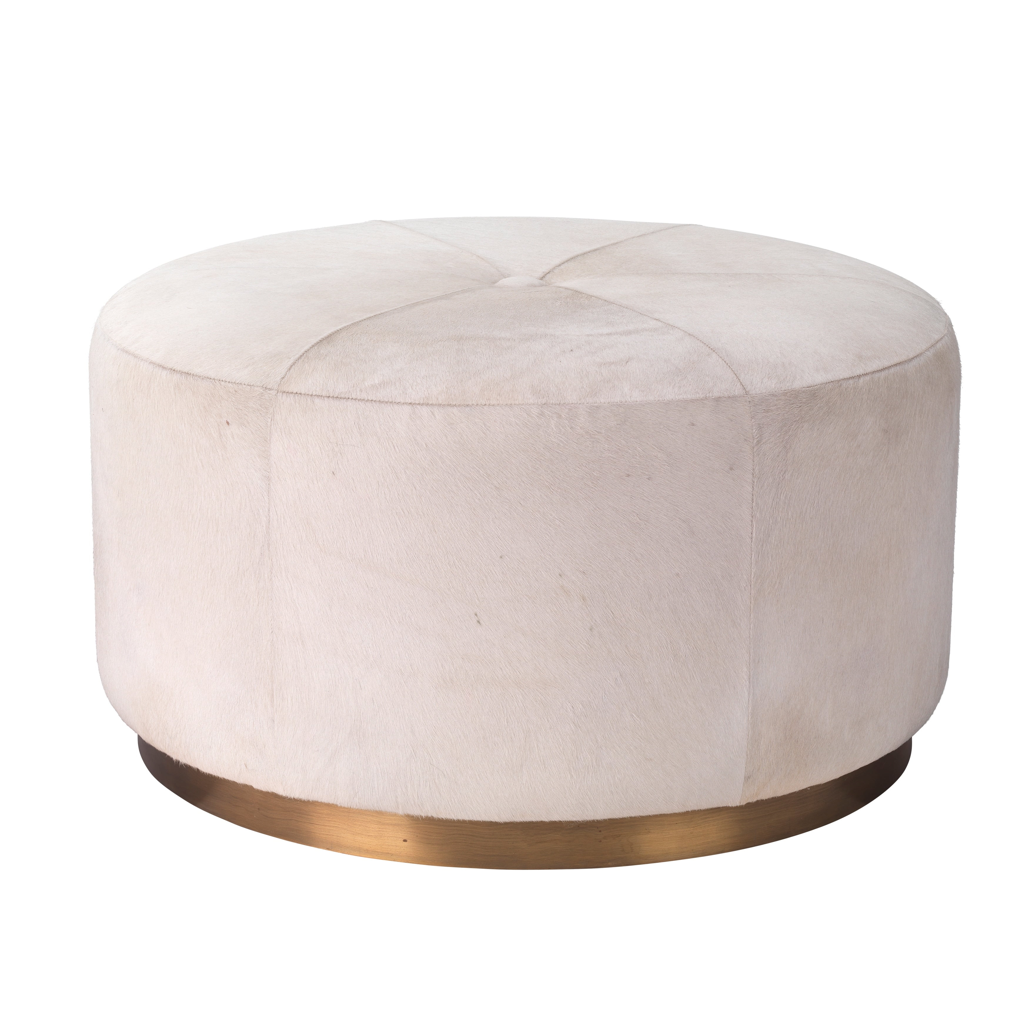 Jamie Young Company Thackeray Velvet Pouf
