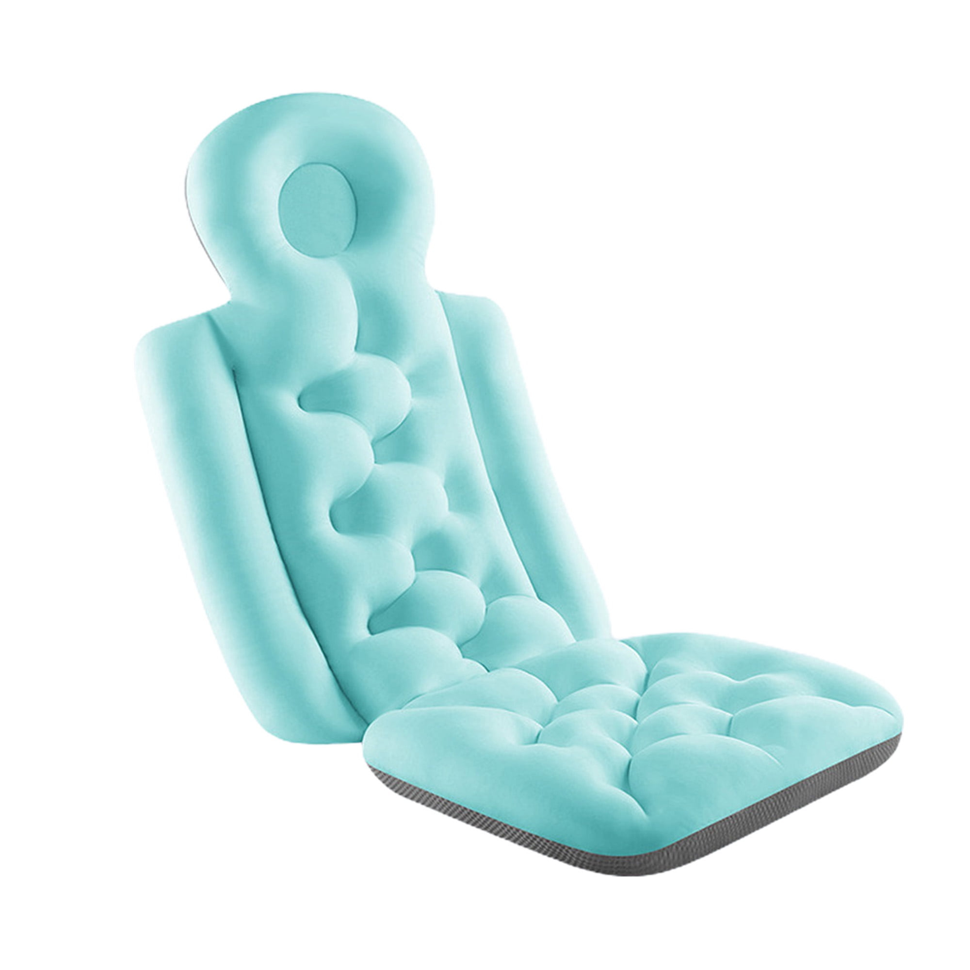 Jamlynbo Bath Pillow Full Body for Adult, Bathtub Cushion for Head Neck Shoulder Back Support, Filling Ergonomic Spa Bath Pillows for Luxury Bubble Bath, Quick Drying Bath Cushion fits Most Tubs