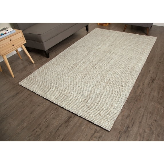 10' x 14' Andes Ivory Jute Rug