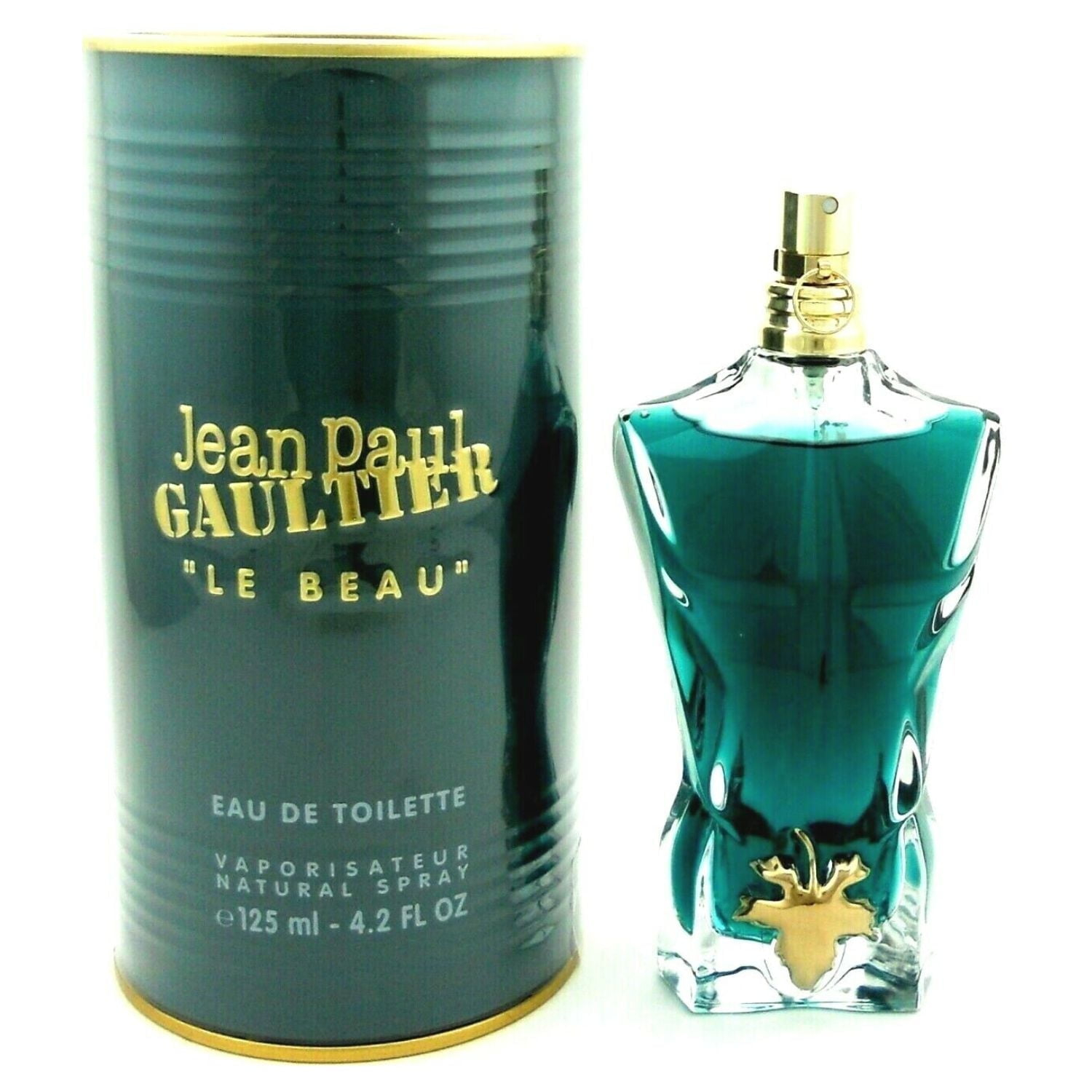 Jean Paul Gaultier Le Beau Eau De Toilette Spray, Cologne for Men, 4.2 Oz