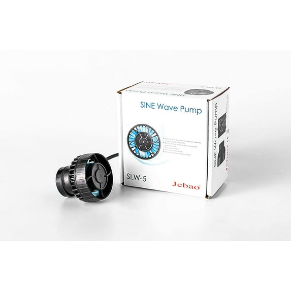 Jebao SLW-5 Wave Maker Flow Pump with Controller for Marine Reef Aquarium, 792 GPH