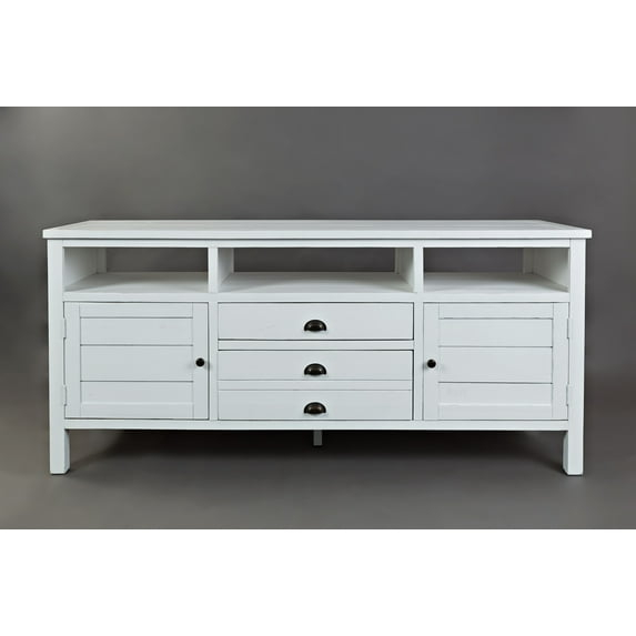 Jofran Artisan's Craft Rustic Farmhouse Distressed Acacia Media Console 70"