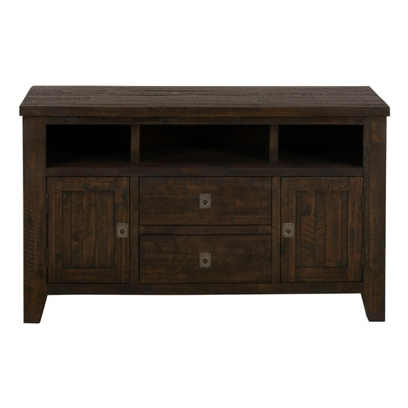 Jofran Kona Grove Distressed Rustic Solid Acacia 50" Media Unit