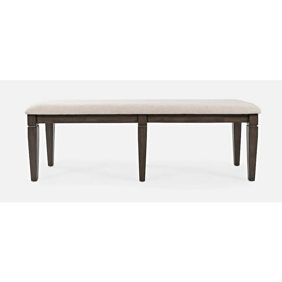 Jofran Lincoln Square Contemporary Upholstered 58" Dining Bench