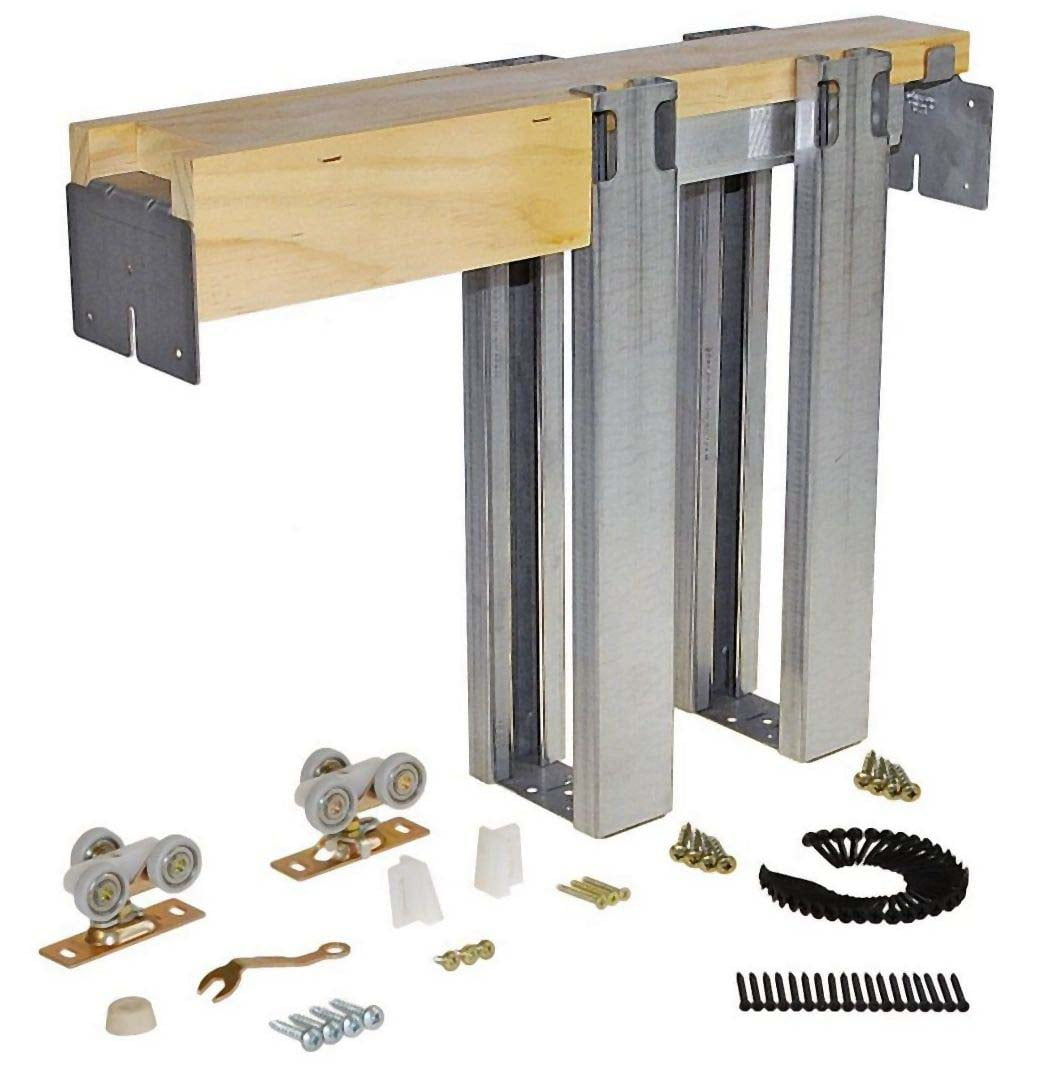 Johnson Hardware Jh153080hd 1500 Series Pocket Door System Frame Kit For 36" X 96" Doors -