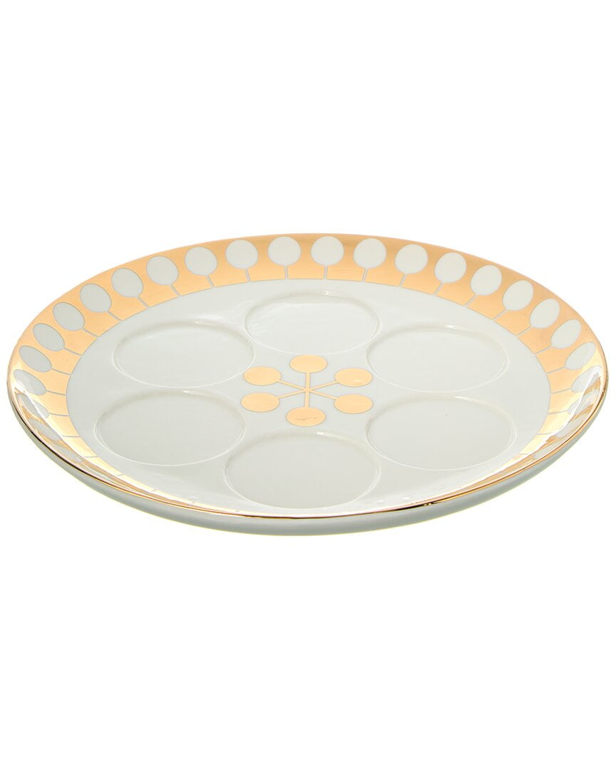 Jonathan Adler Futura Seder Plate