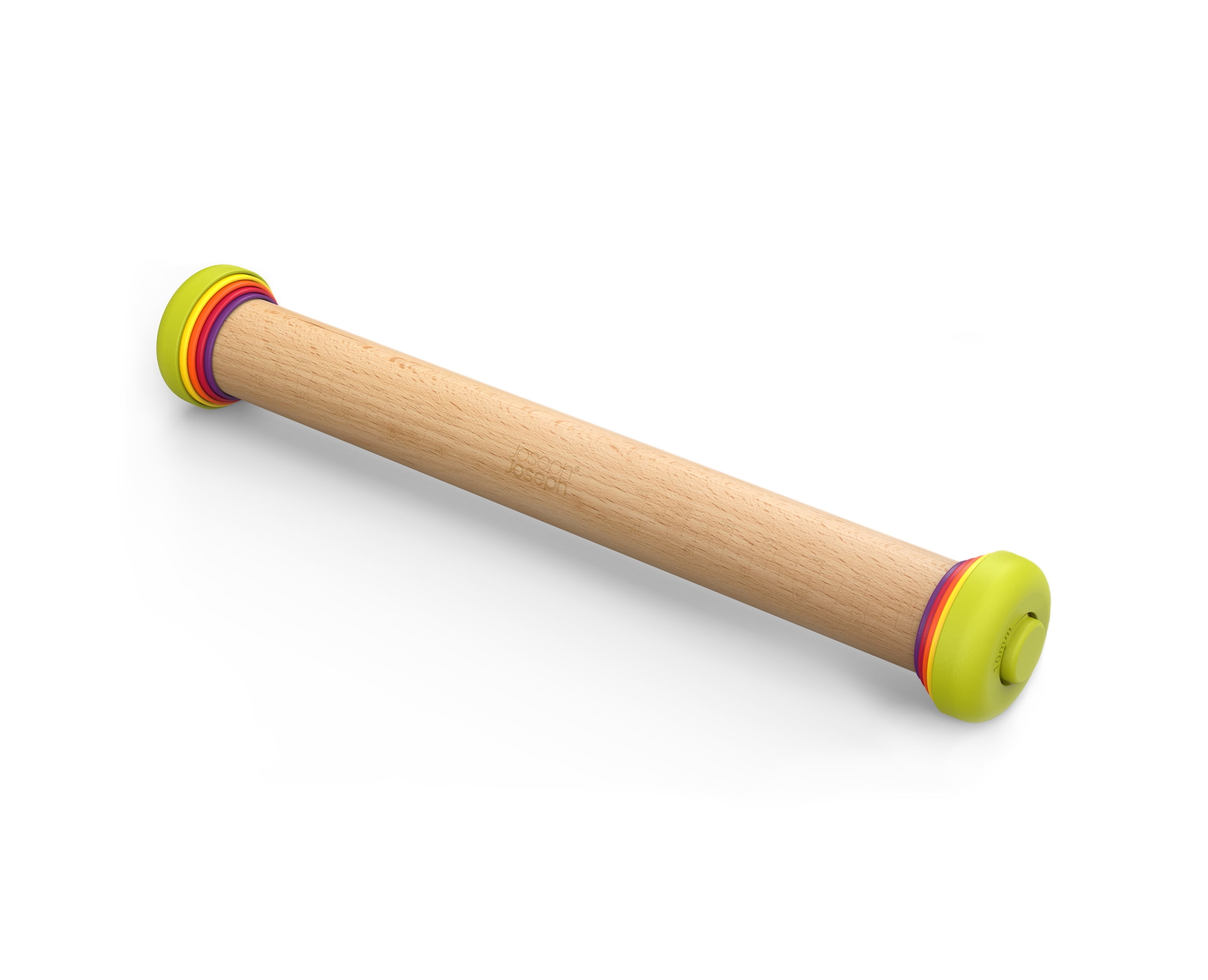 Joseph Joseph PrecisionPin Baking Adjustable Rolling Pin with Removable Thickness Rings