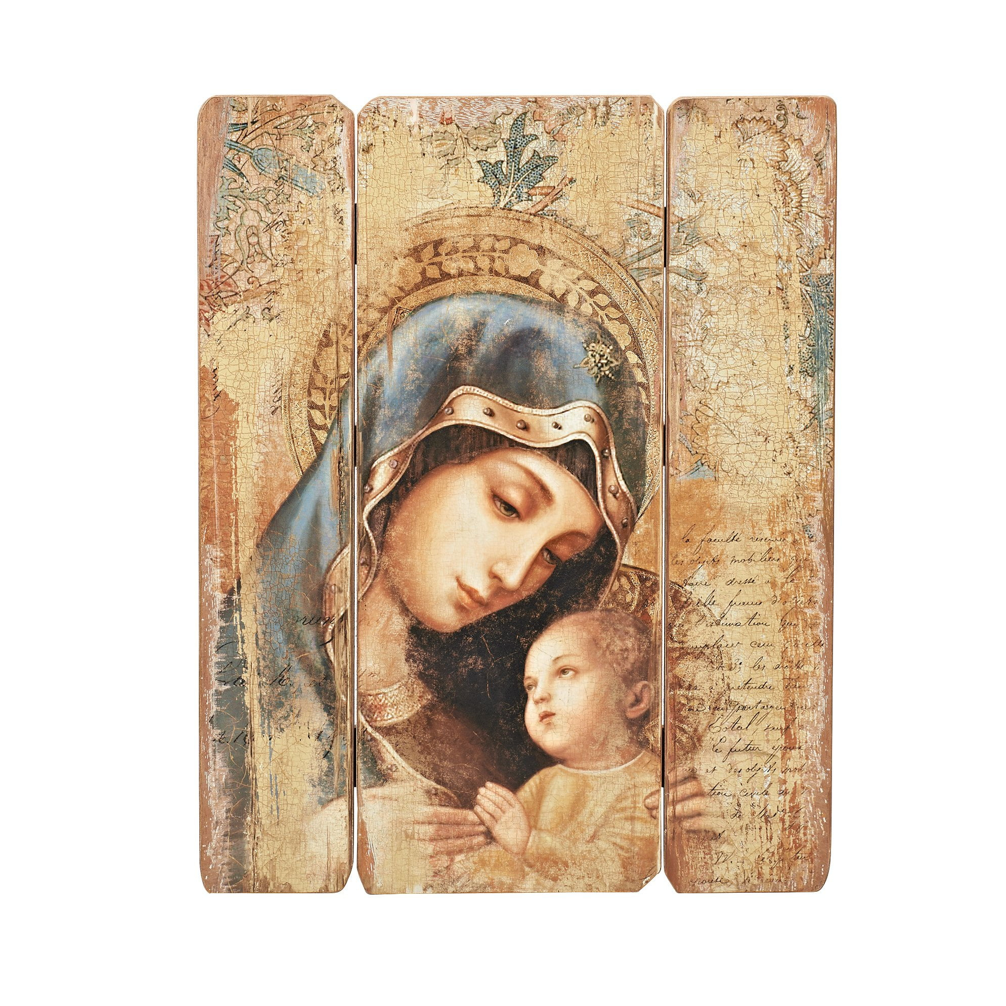 Josephs Studio Madonna and Child Decorative Panel, 26 by 20.25-Inch