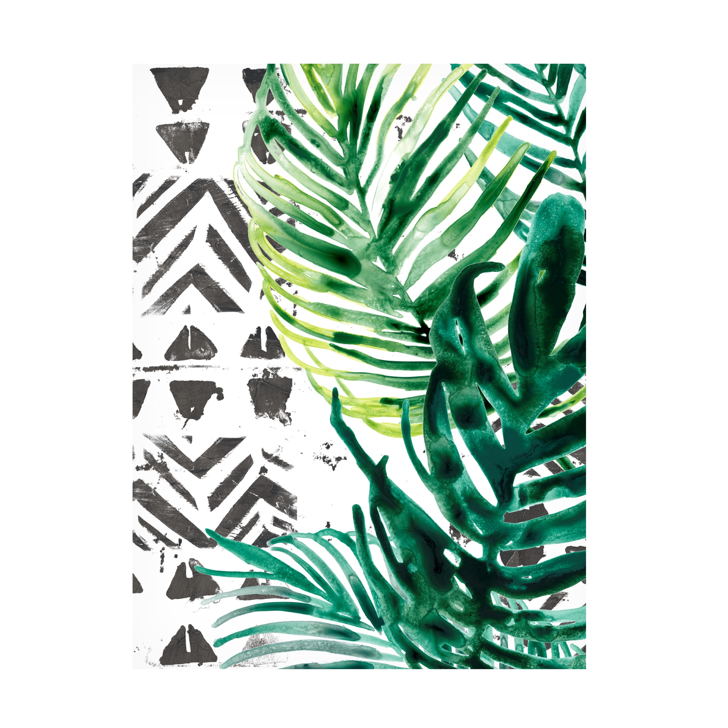June Erica Vess 'Palm Pattern I' Canvas Art