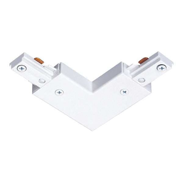 Juno Track Lighting R24WH (R24 WH) Trac Lites Adjustable L Connector, White Color