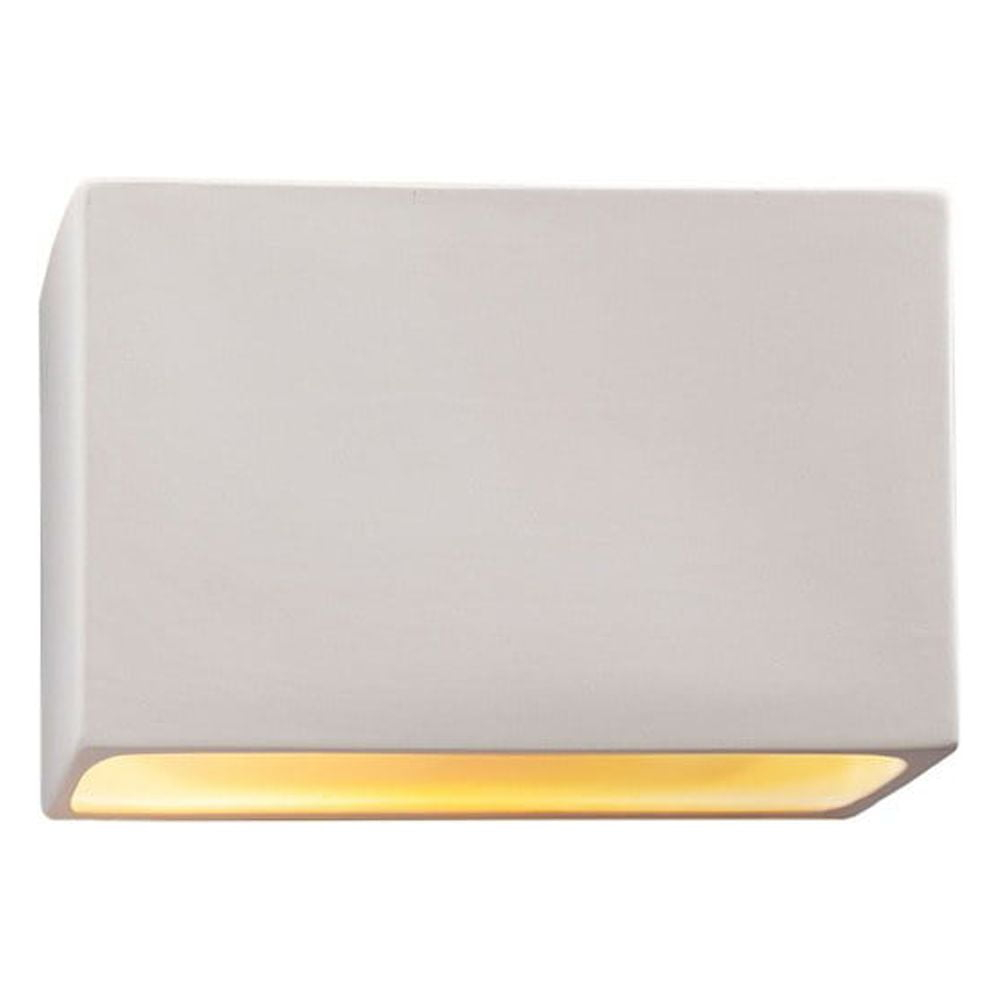 Justice Design CER-5645W-BIS Ambiance Collection - 1 Light Outdoor Wall Sconce Bisque  Choose Your Options