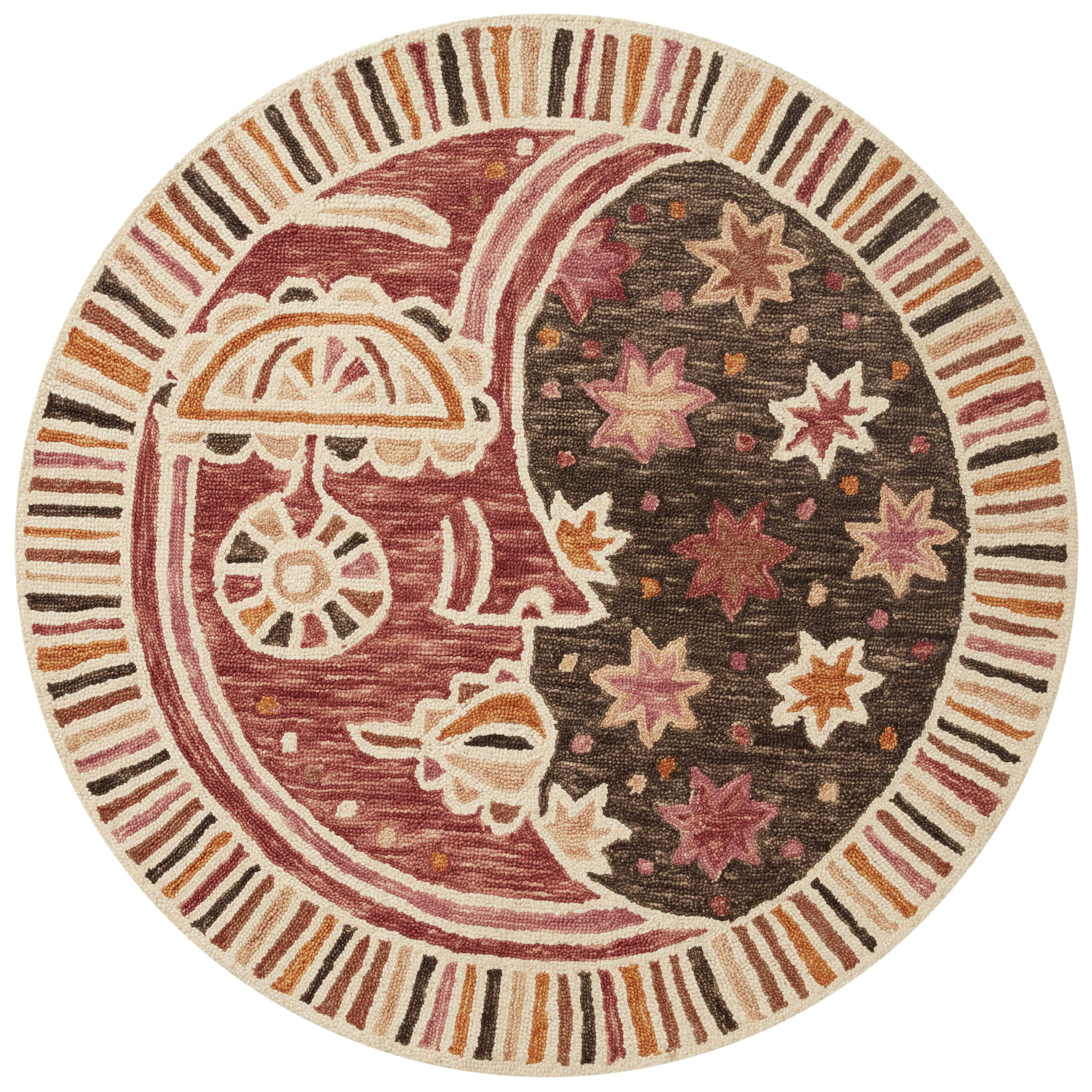 Ayo Hand Hooked Wool Abstract Rug