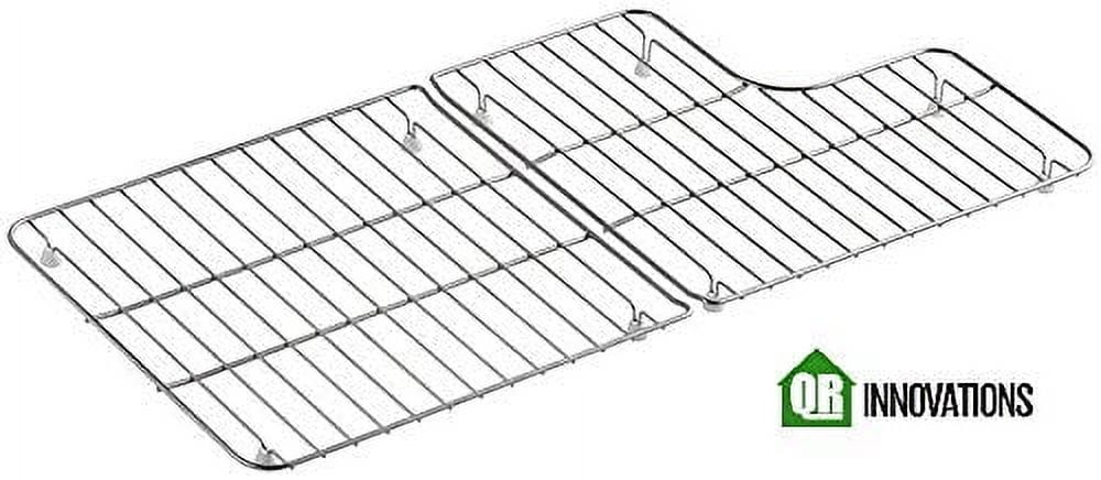 K-6639-ST Bottom Basin Stainless Steel Racks Compatible with Kohler Whitehaven Sink