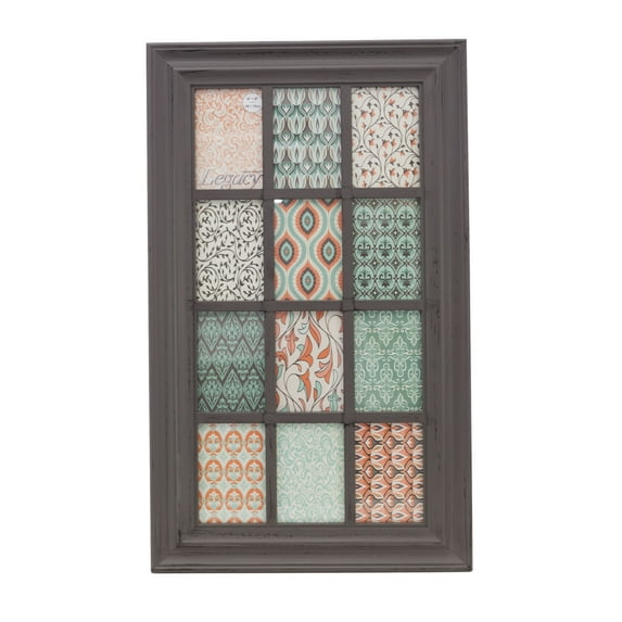 KG Collage Frame, Grey, Holds 12 4x6”