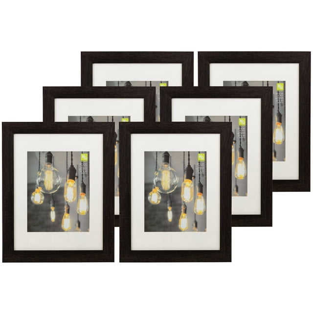 KG Loft Photo Frame, Black, 6-Pack