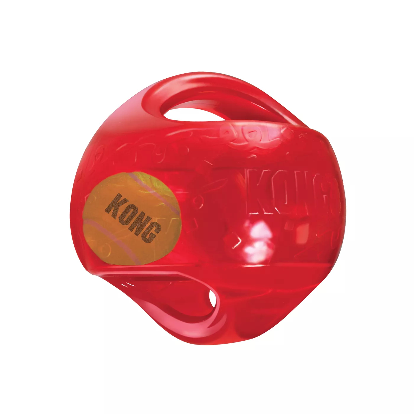 KONG® Jumbler Ball Dog Toy - Interactive 2-in-1 Ball with Squeaker (Color Varies)