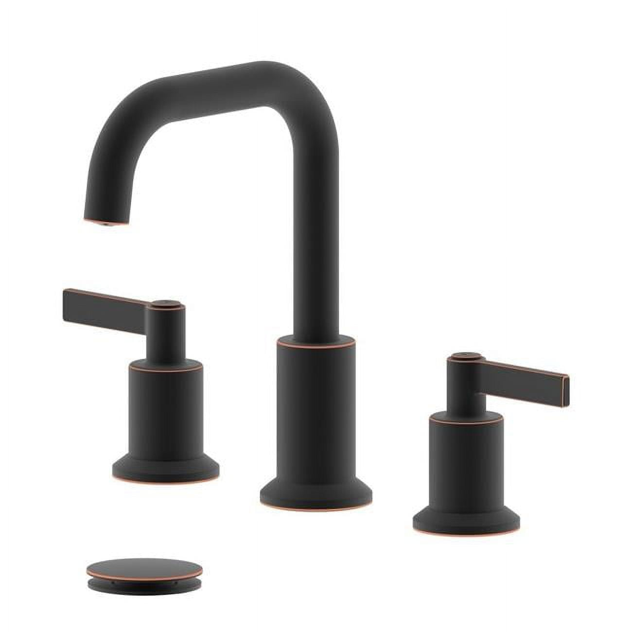 Konya Widespread 2-handle Bathroom Faucet with Drain Assembly