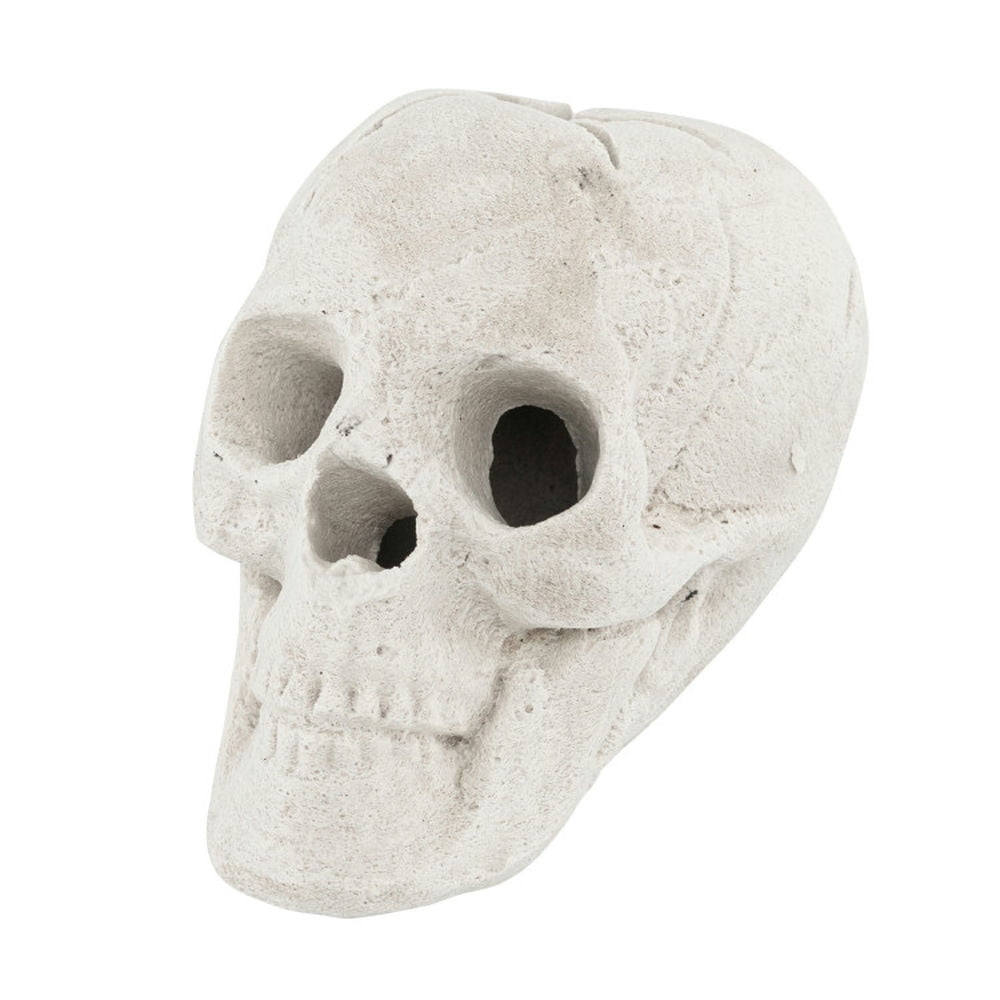 Kepooman Halloween Decorations,Halloween Fire Pit Skull Halloween Decoration-Beige