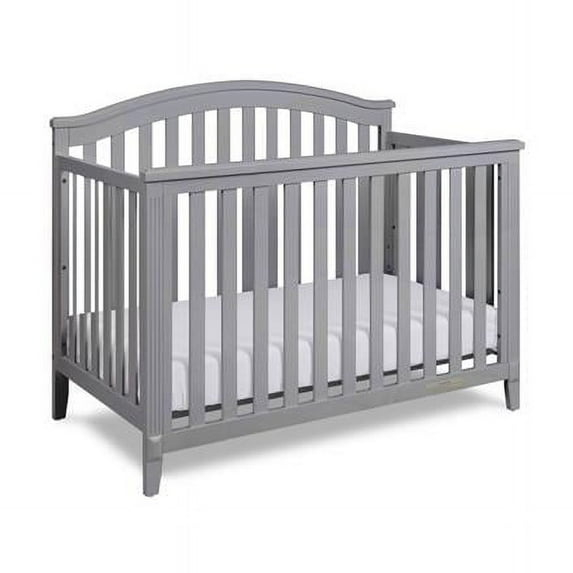AFG Baby Furniture Kali II 4-in-1 Convertible Crib Gray