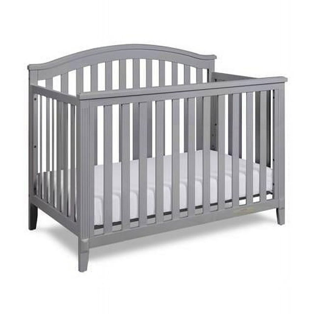AFG Baby Furniture Kali II 4-in-1 Convertible Crib Gray