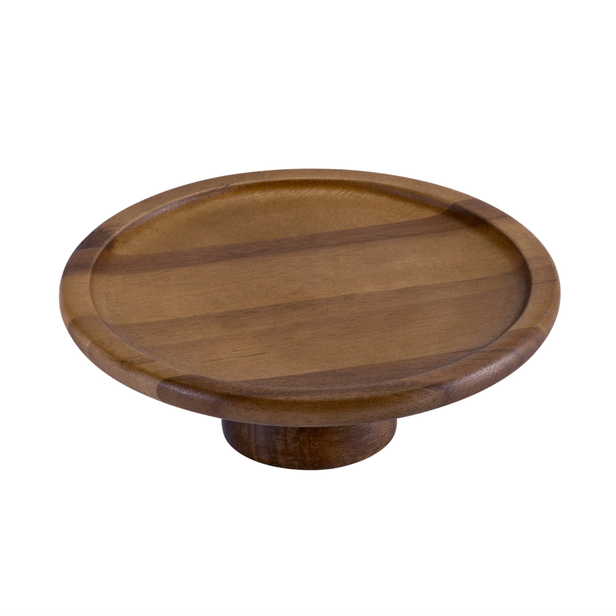 Kalmar Home Cake Stand - small - Natural Acacia Base