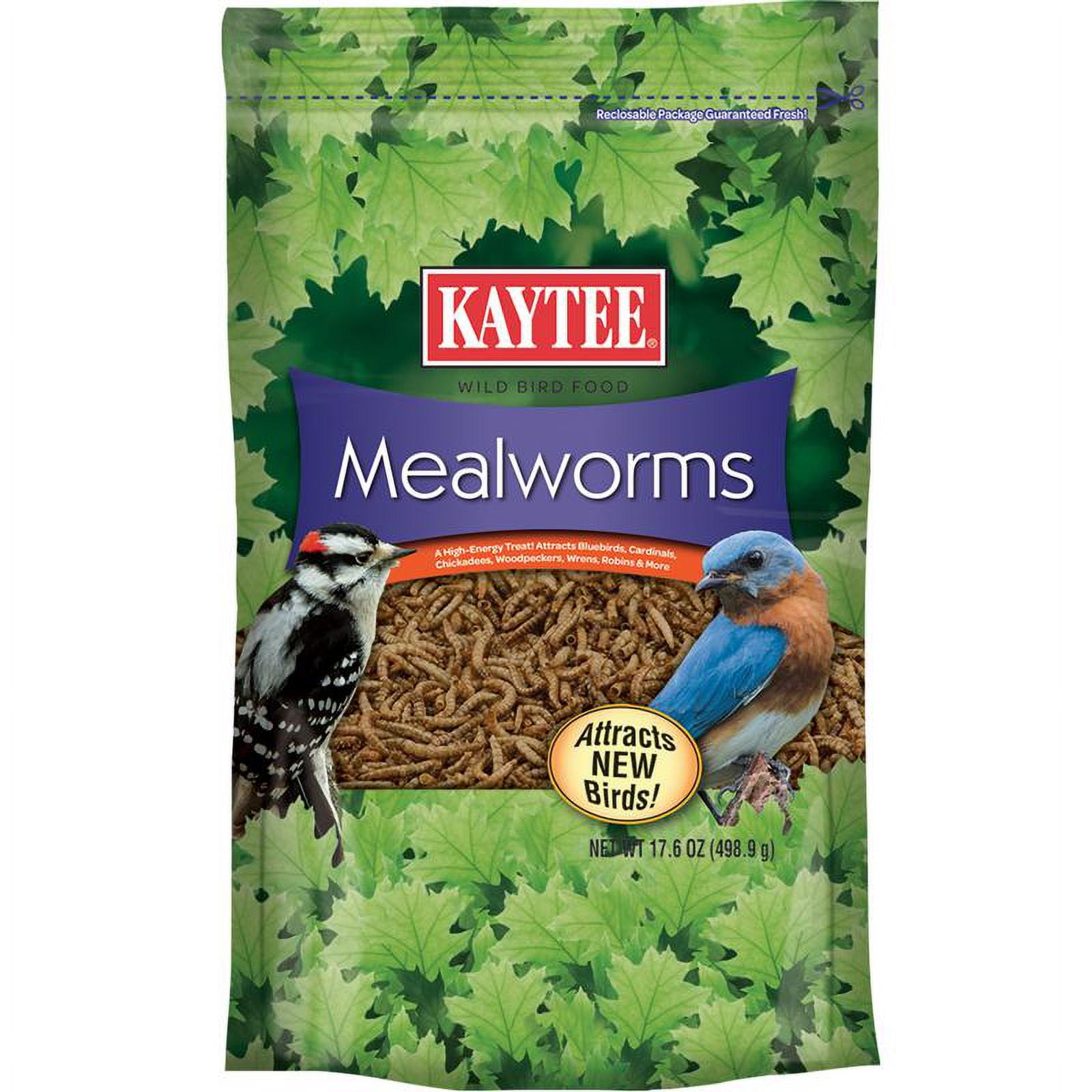 Kaytee Mealworms Bird Food - 17.6 Oz