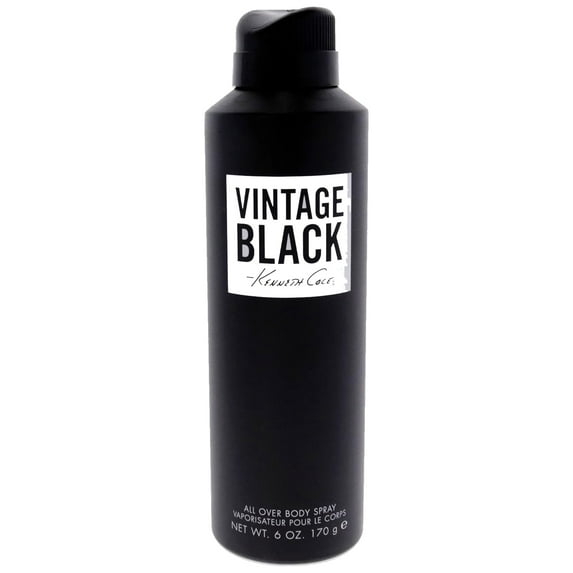 Kenneth Cole Vintage Black Men's Body Spray 6 oz
