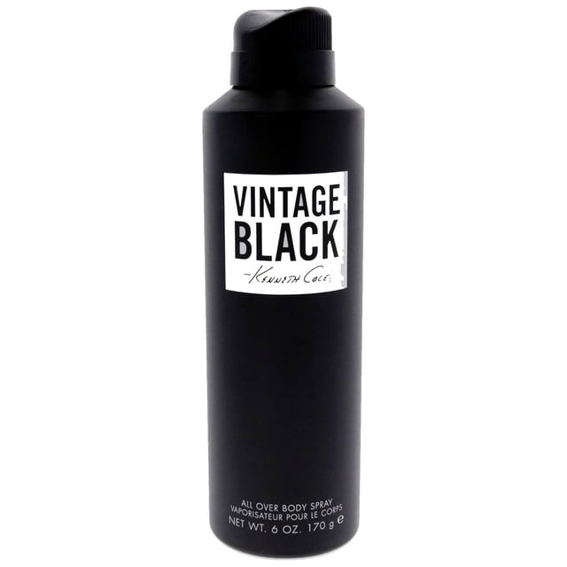 Kenneth Cole Vintage Black Men's Body Spray 6 oz